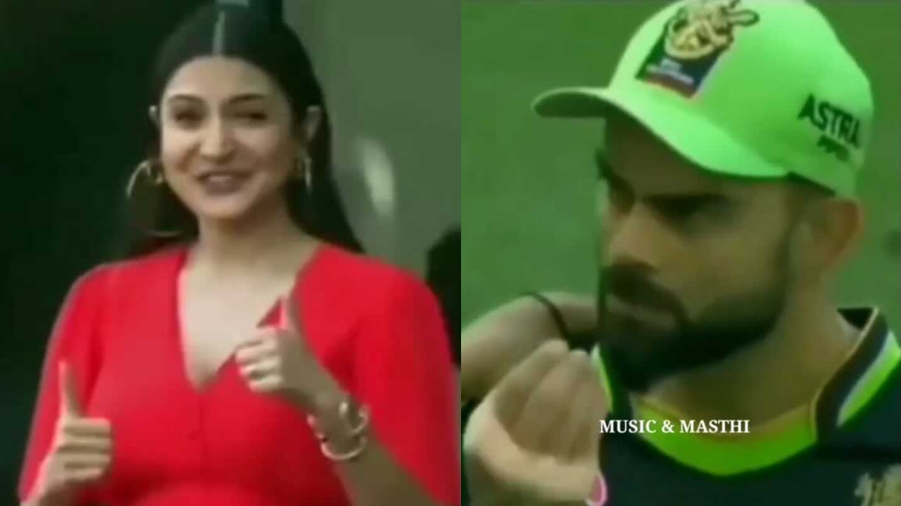 Virat Kohli Asks Pregnant Anushka From The Field If Shes Eaten Anything