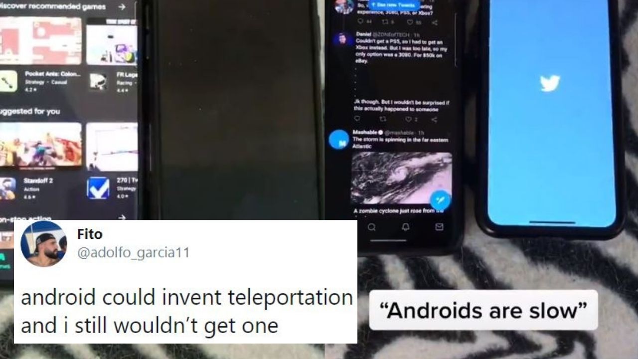 Twitter User Compares Speed Of Android Iphone Sparks Debate Online