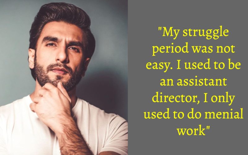 Ranveer Singh On Completing A Decade In Bollywood