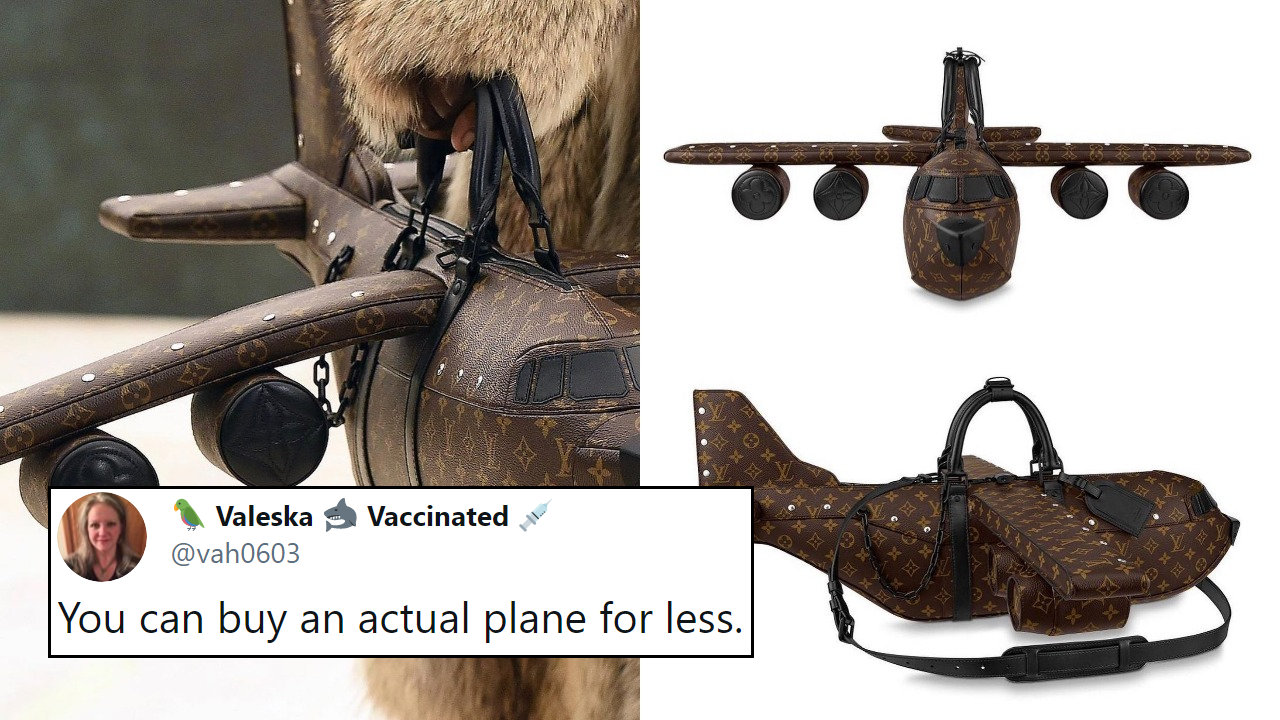 Louis Vuitton New Airplane Shaped Bagel