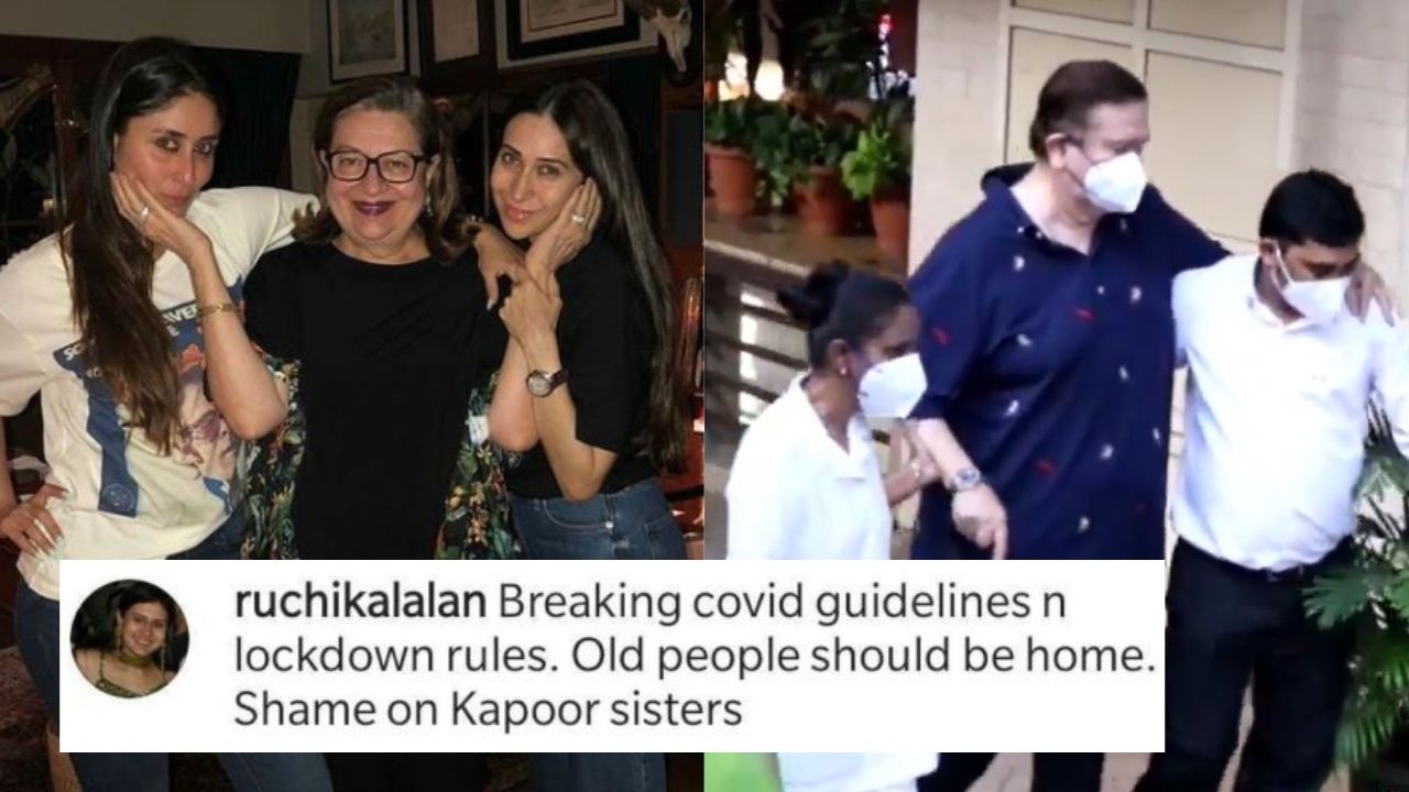 People Call Out Kareena & The Kapoors For Partying Amid Pandemic