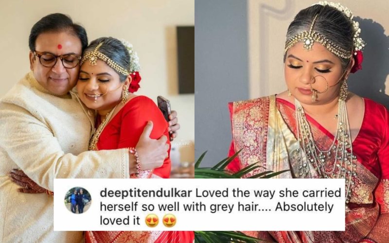 Dilip Joshi's Daughter Embraces Grey Hair At Her Wedding, See Pics