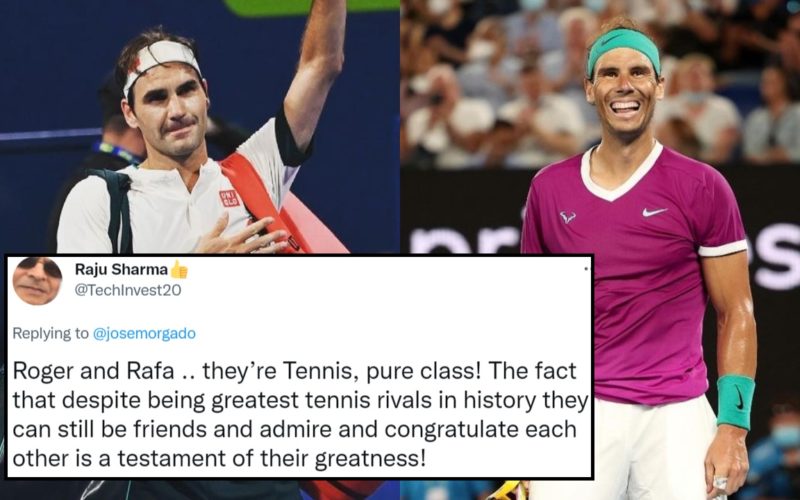 Roger Federer Pens Note For Rafael Nadal On His Australian Open Victory