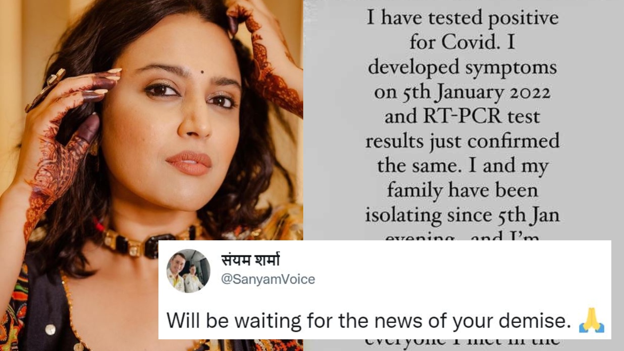 Swara Bhasker Responds To Trolls Praying For Her Demise