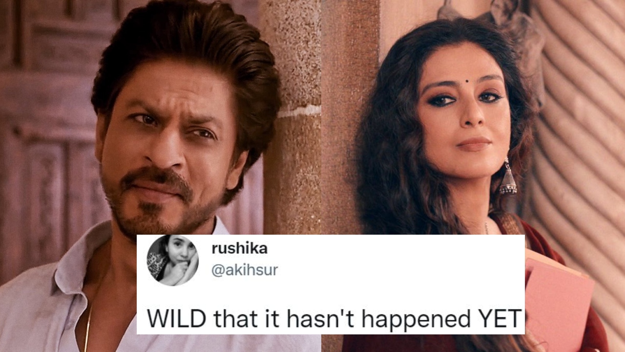 Desi Twitter Manifests A Movie Starring Shah Rukh Khan & Tabu As Leads