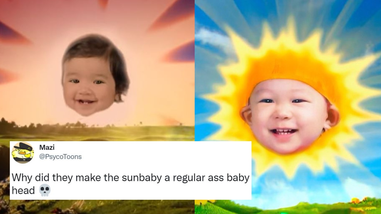 teletubbies sun meme