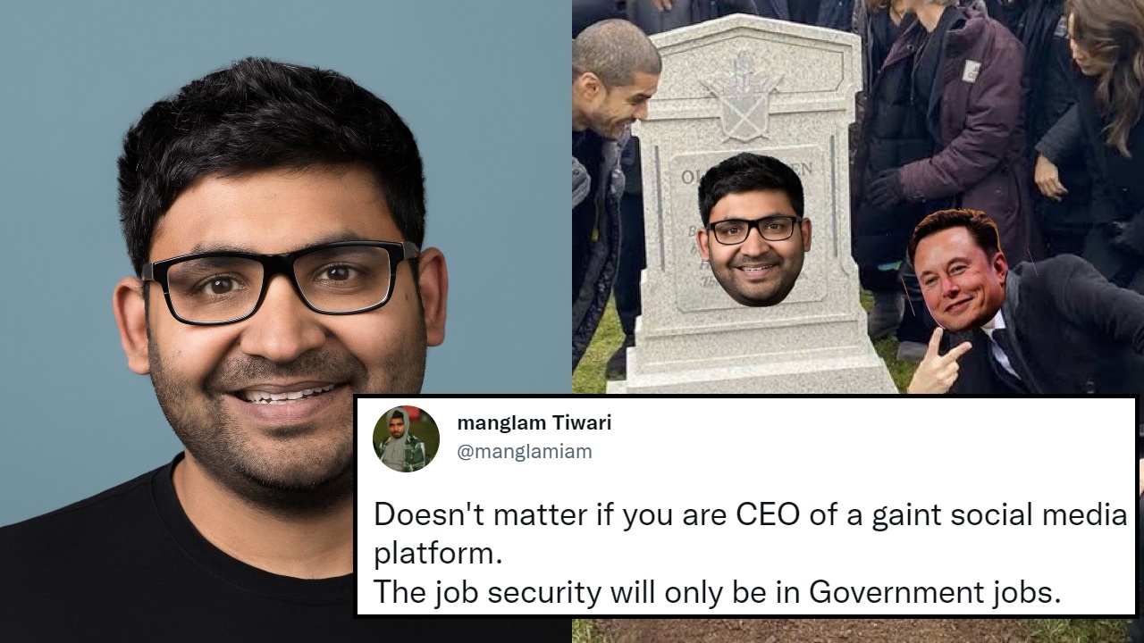 Twitter Rains Govt Job Memes As CEO Parag Agrawal Gets Fired