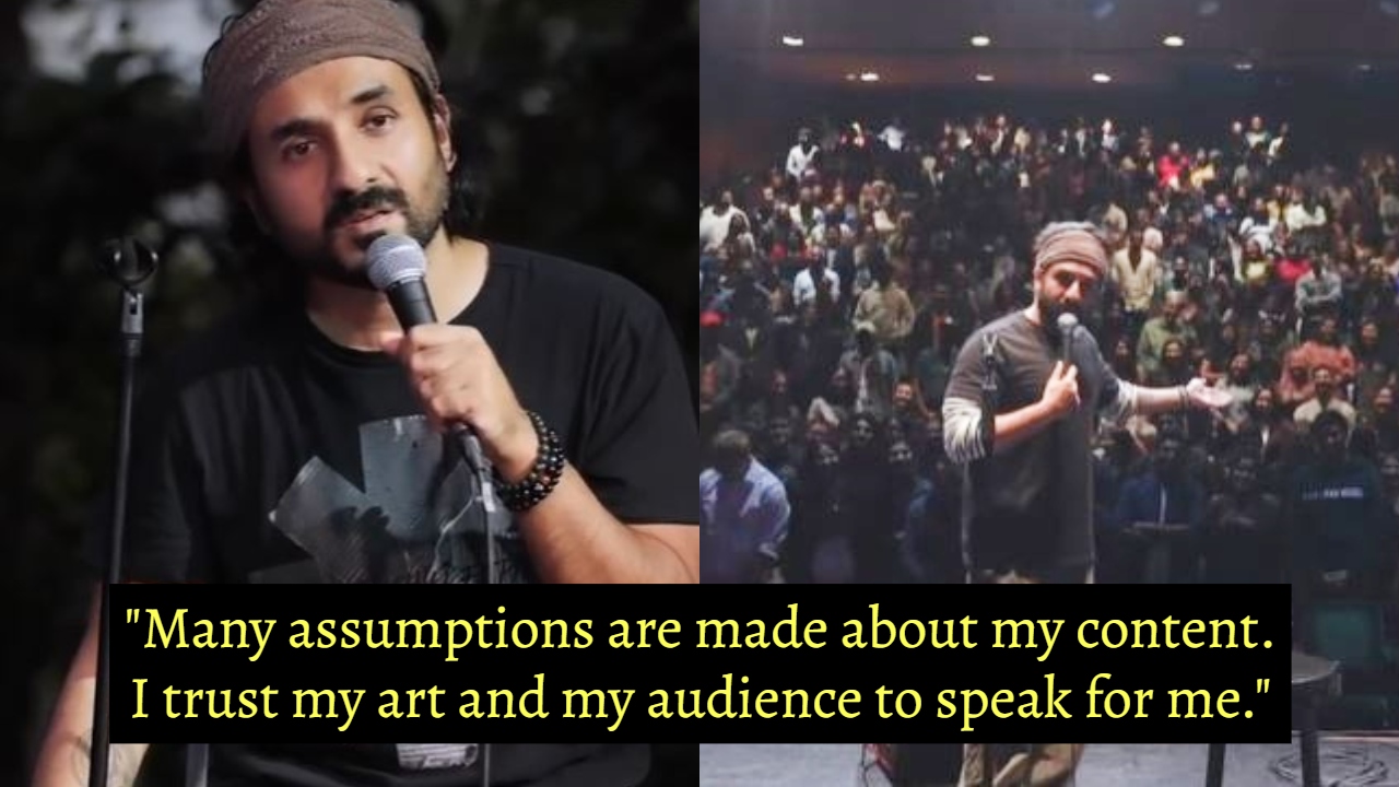 Vir Das Posts Video After His Show Was Cancelled In Bengaluru