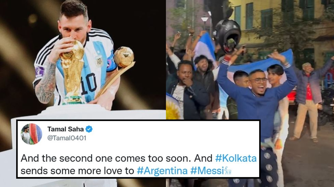 Indians Took To Streets As Argentina Wins FIFA World Cup 2022