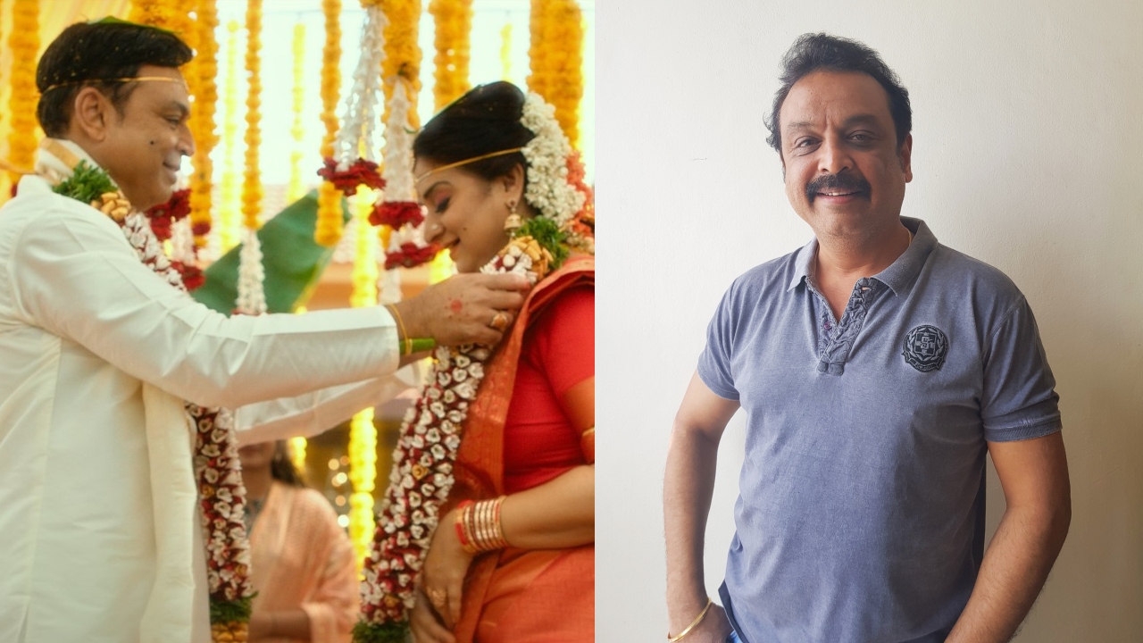 Telugu Actor VK Naresh Gets Married For The 4th Time At 60