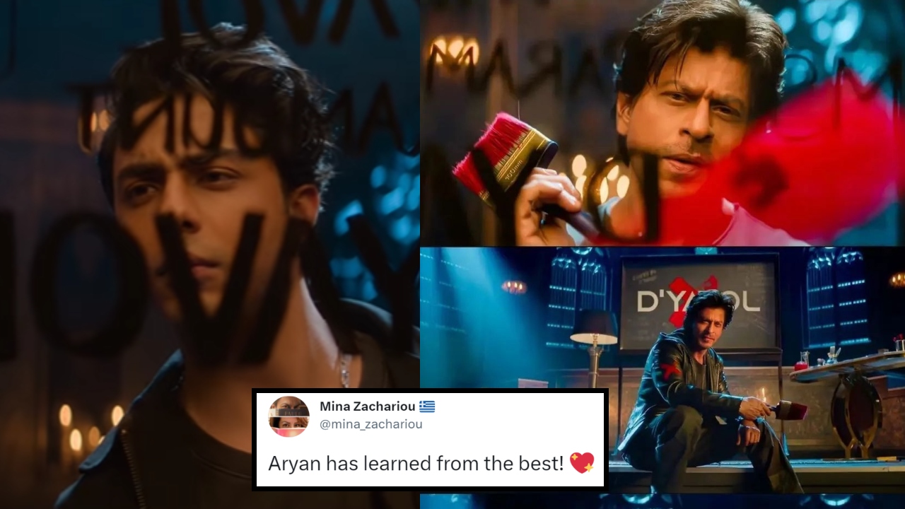 Aryan Khan Drops His Directorial Debut - An Ad Featuring SRK