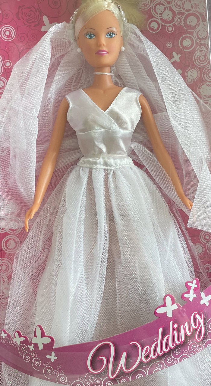 Wedding Dress for Barbie Doll Model Women