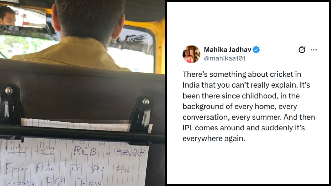 Bengaluru Autorickshaw Driver Offers Free Rides To RCB Fans, Wins Hearts Online